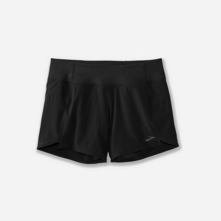 Brooks Chaser 5 Australia - Women's Running Shorts - Black (965208-JED)